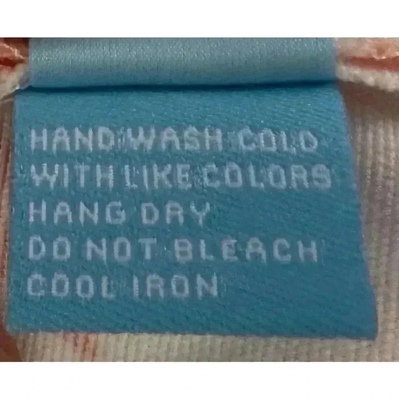 J McLaughlin Orange & White Sun Skirt Size 8 - Picture 11 of 12